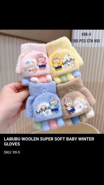 Baby Winter Gloves — original Bow Fairy product photo