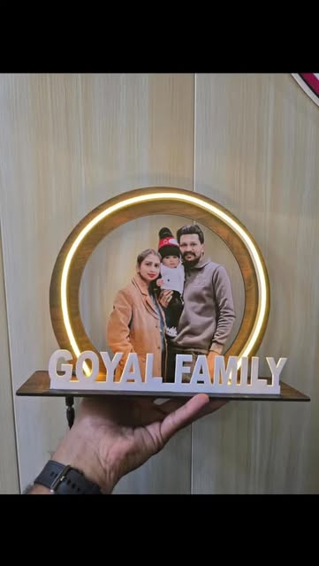Family Photo Keepsake — original Bow Fairy product photo